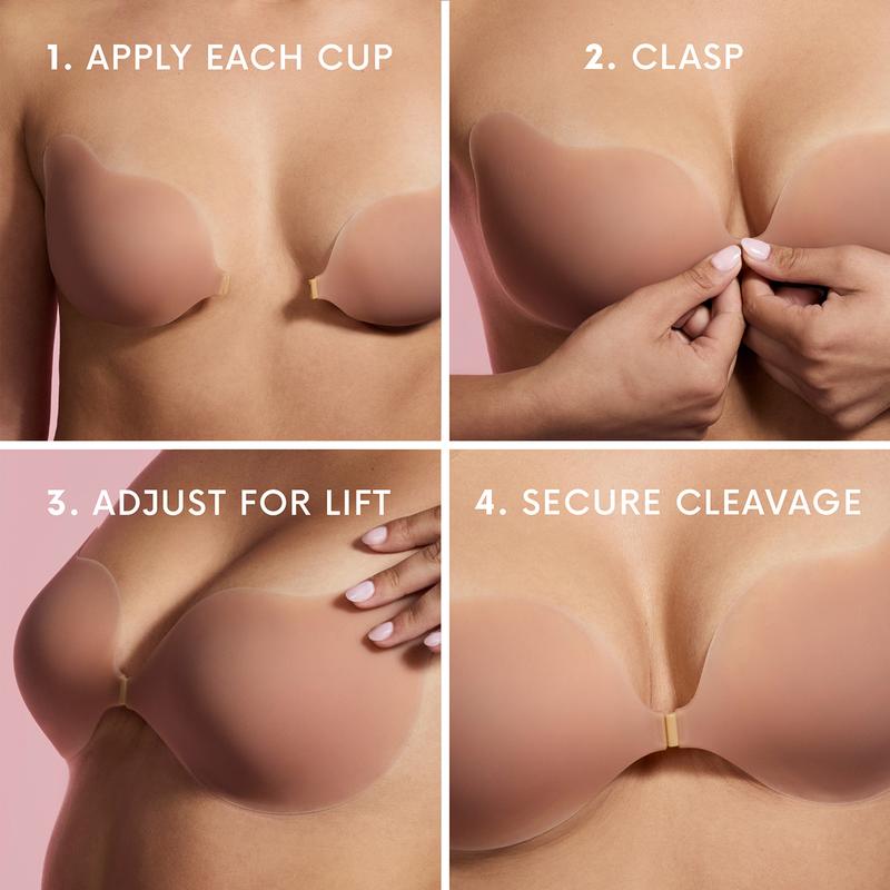 CAKES Strapless Push-Up Bra for Seamless Support